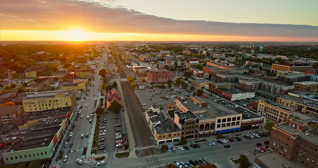 Skyline of Fargo, ND