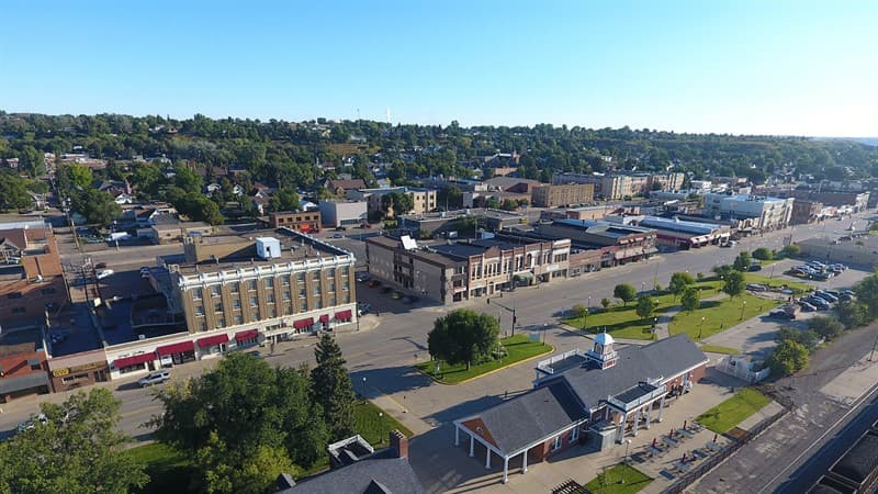 Skyline of Mandan, ND