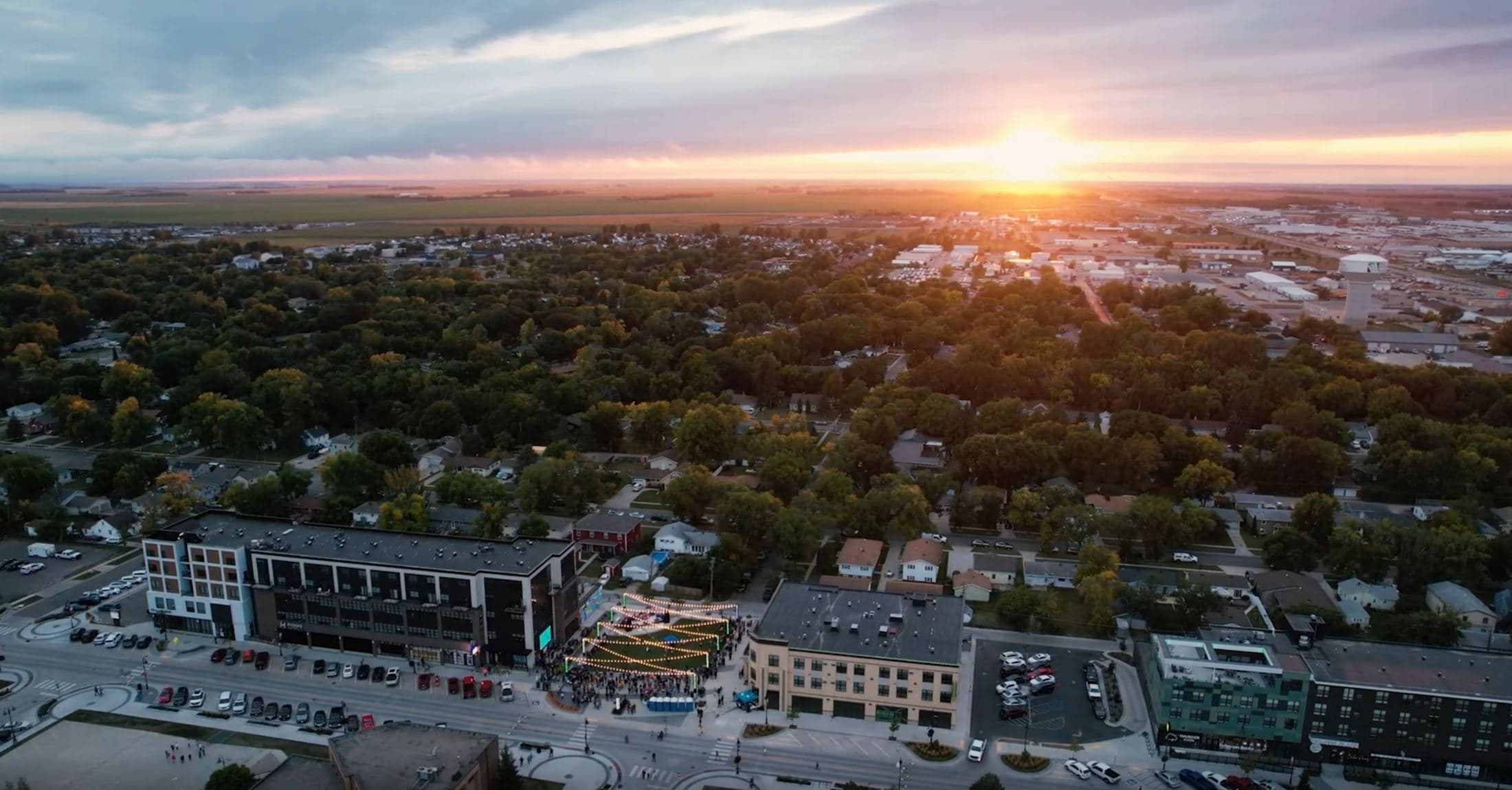 Skyline of West Fargo, ND