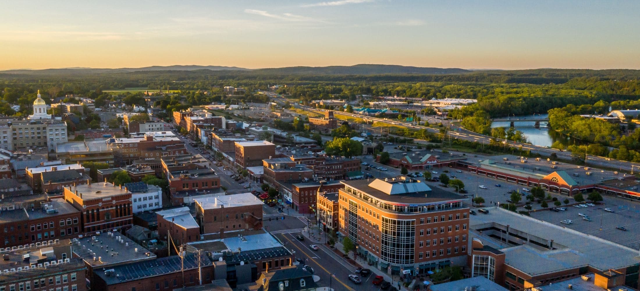 Skyline of Concord, NH