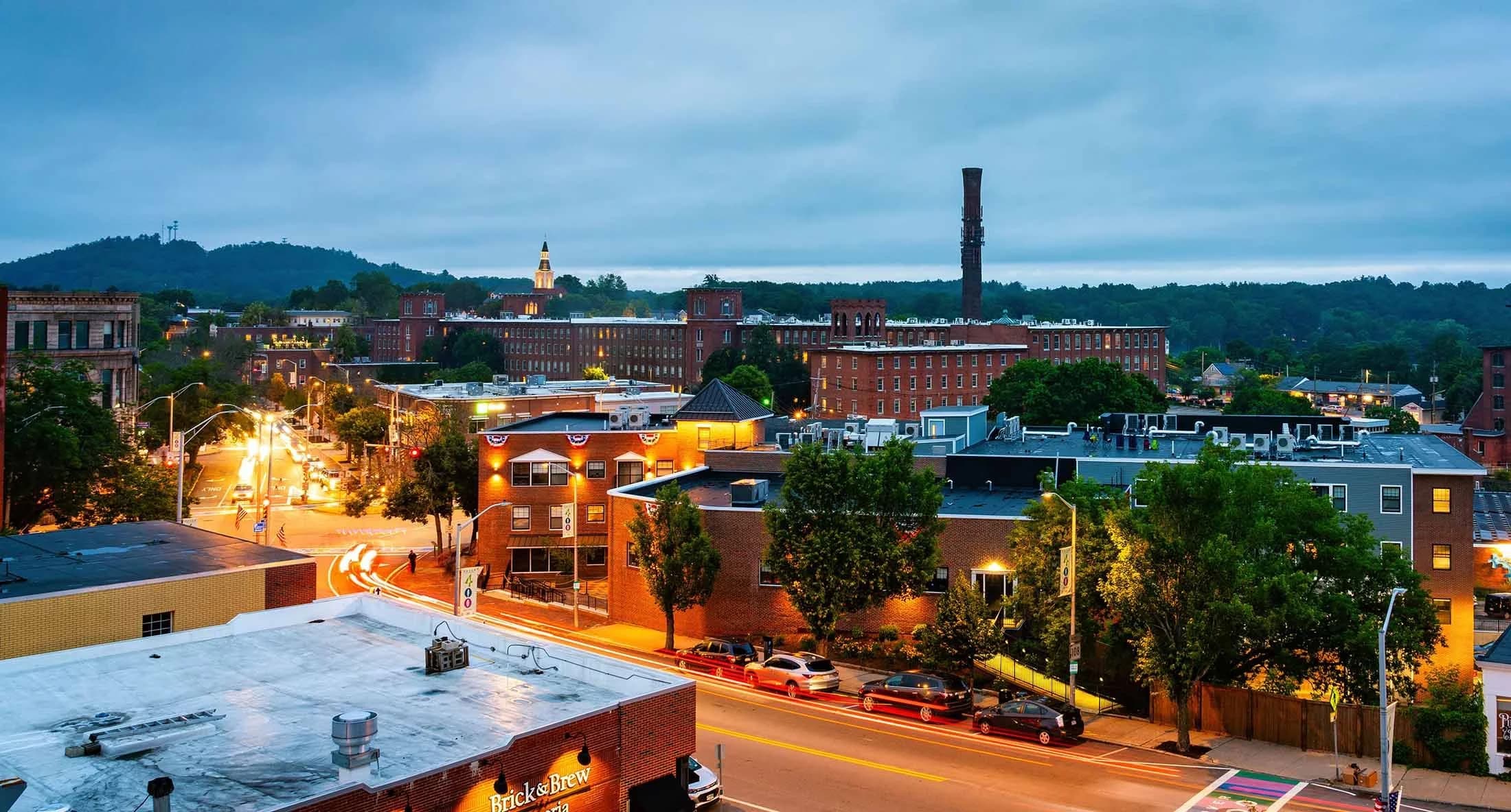 Skyline of Dover, NH