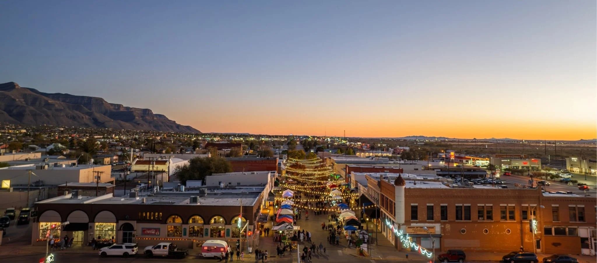 Skyline of Alamogordo, NM