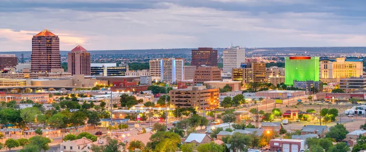Skyline of Clovis, NM