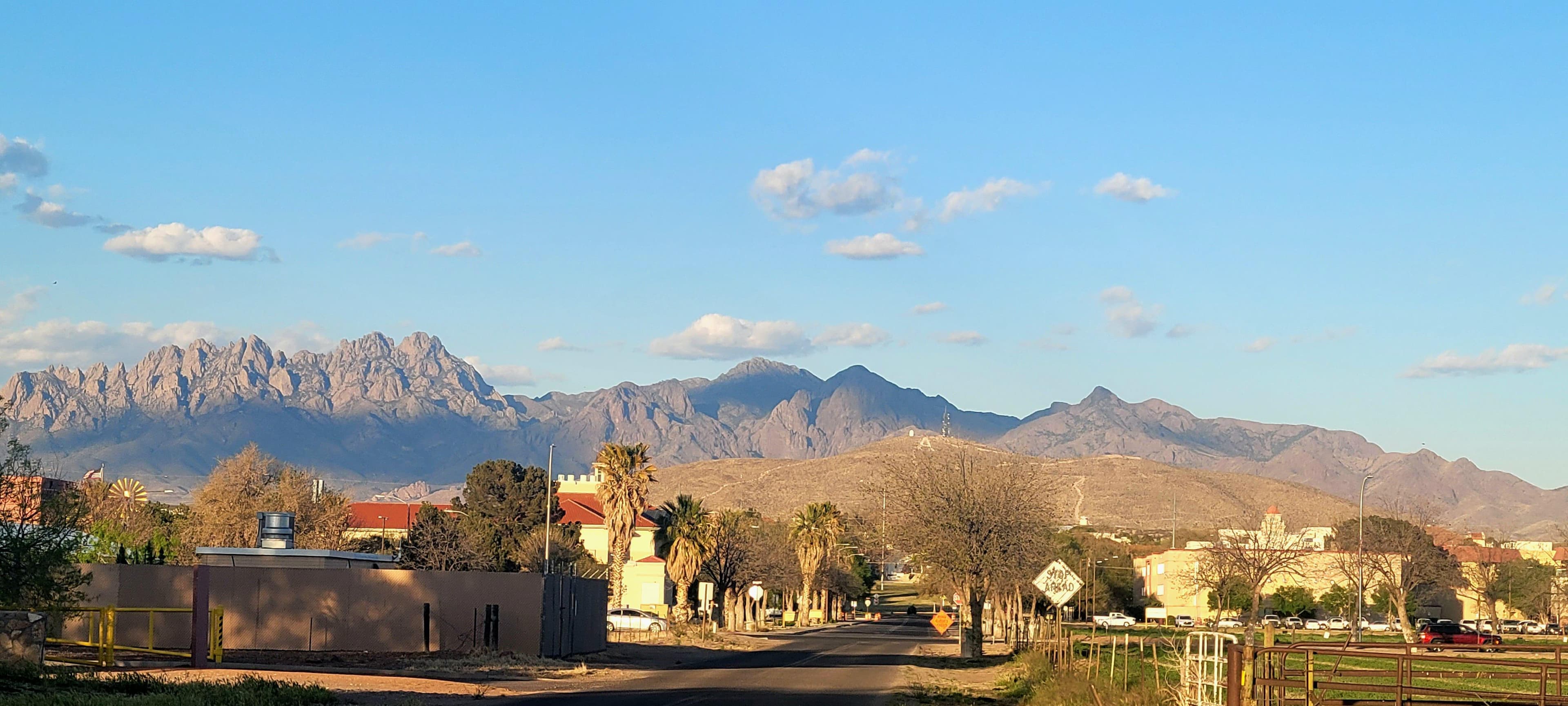Skyline of Las Cruces, NM
