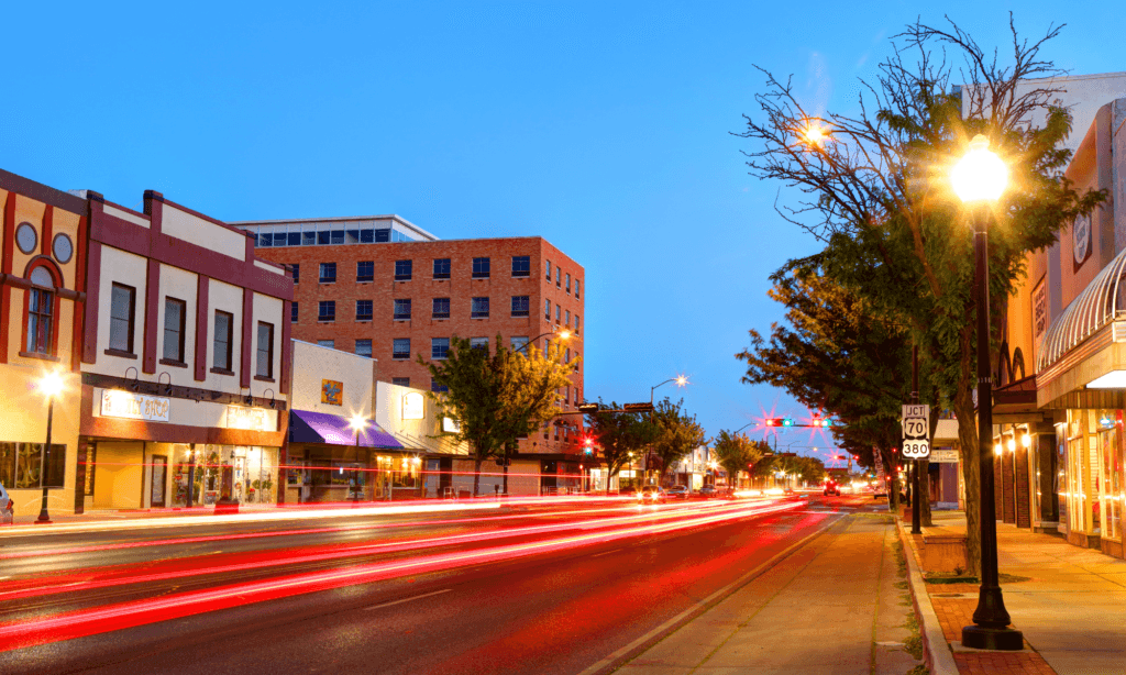 Skyline of Roswell, NM