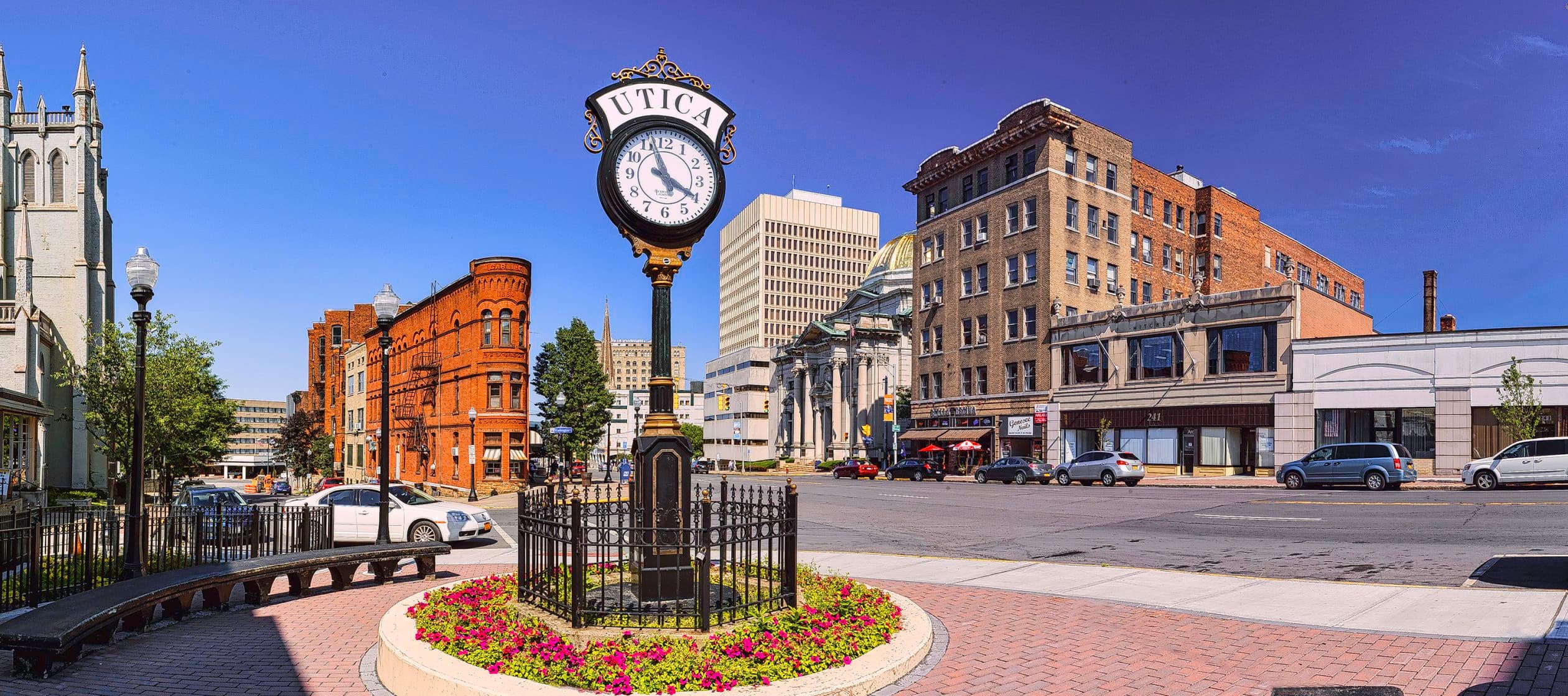 Skyline of Utica, NY