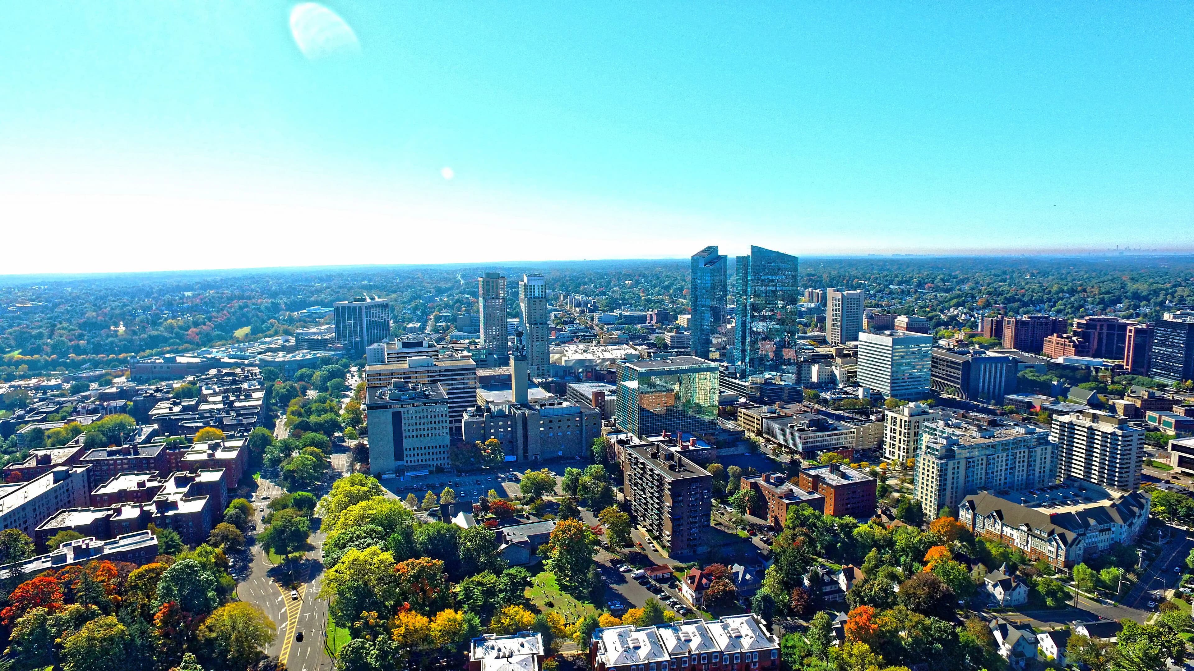 Skyline of White Plains, NY
