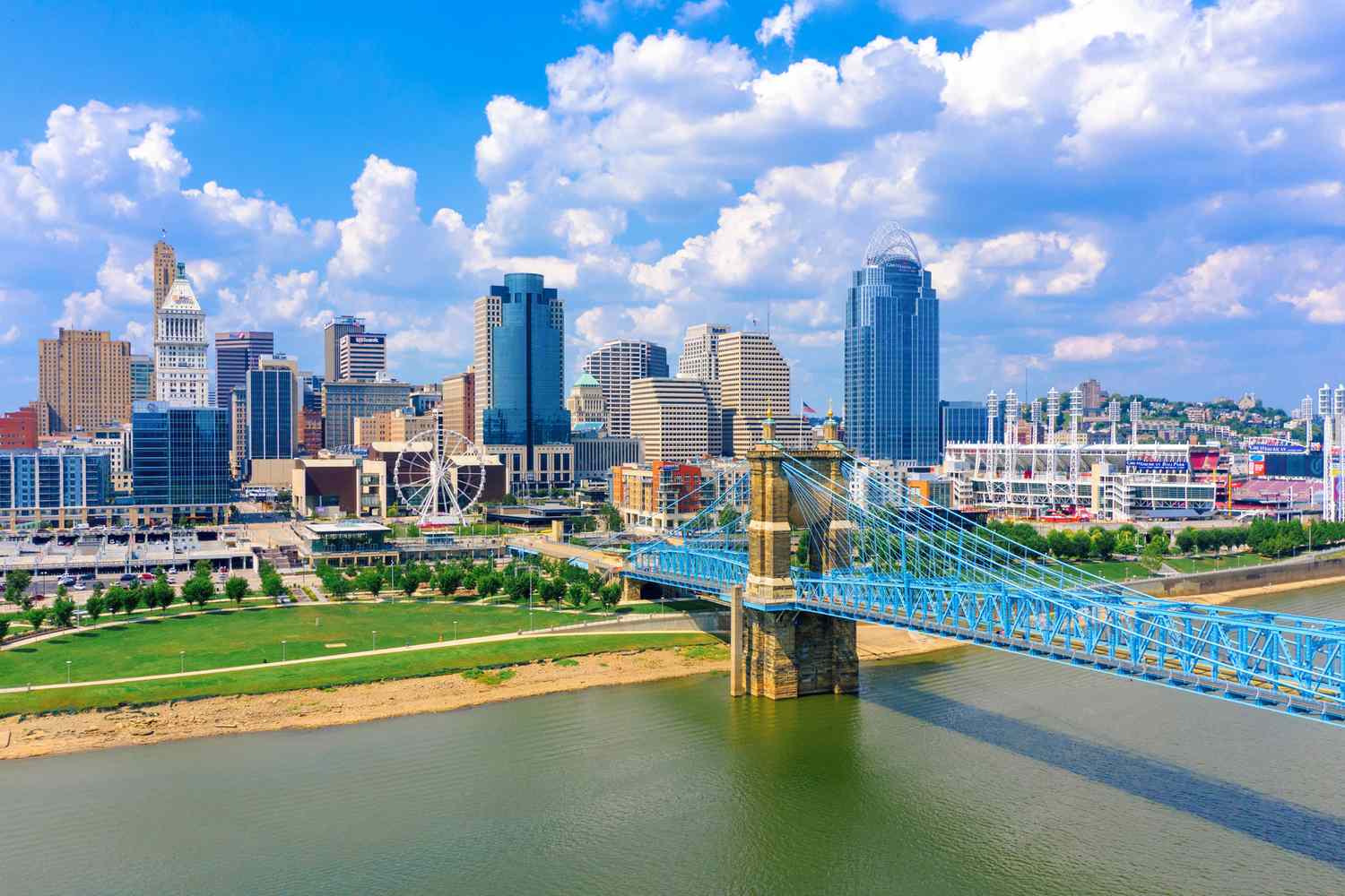 Skyline of Cincinnati, OH