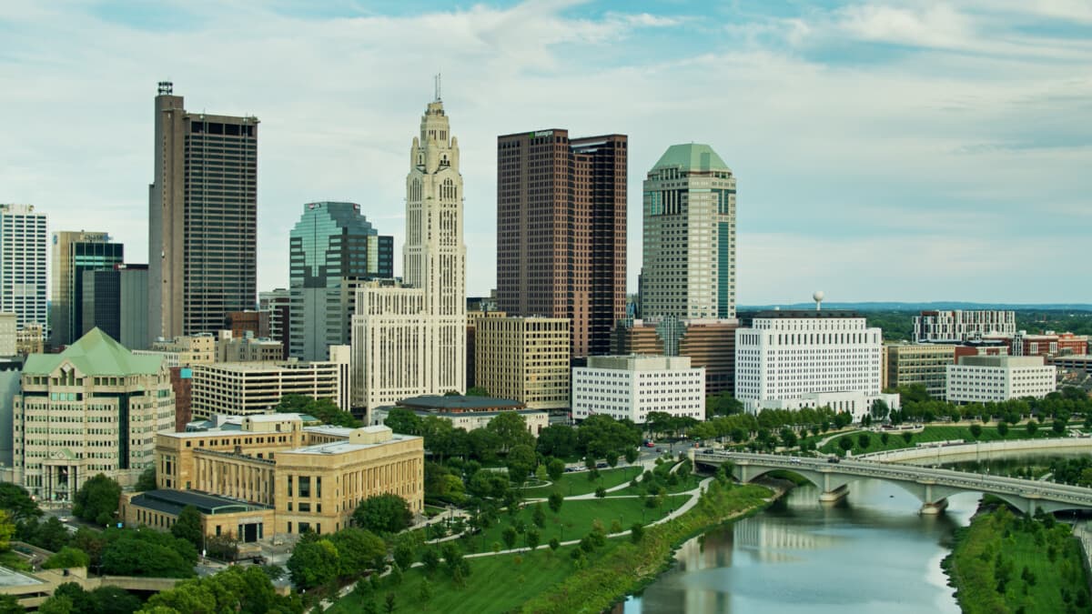 Skyline of Columbus, OH