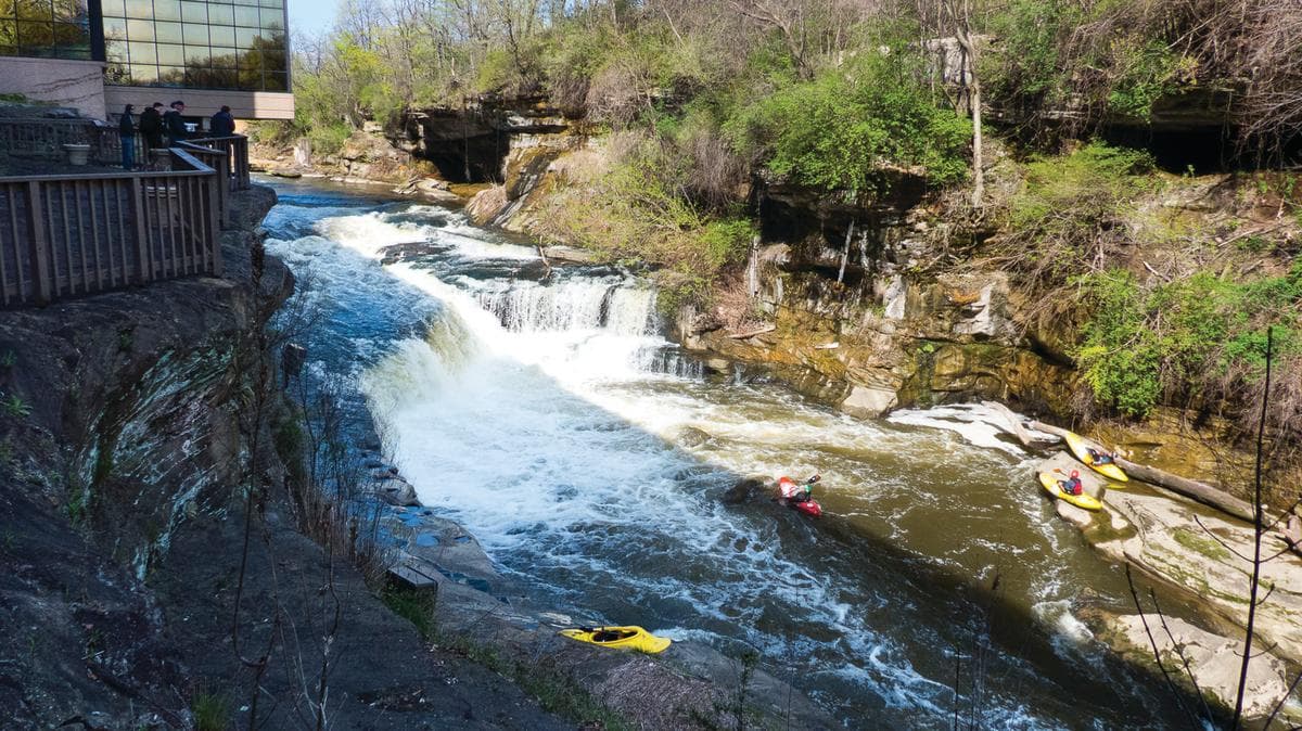 Skyline of Cuyahoga Falls, OH