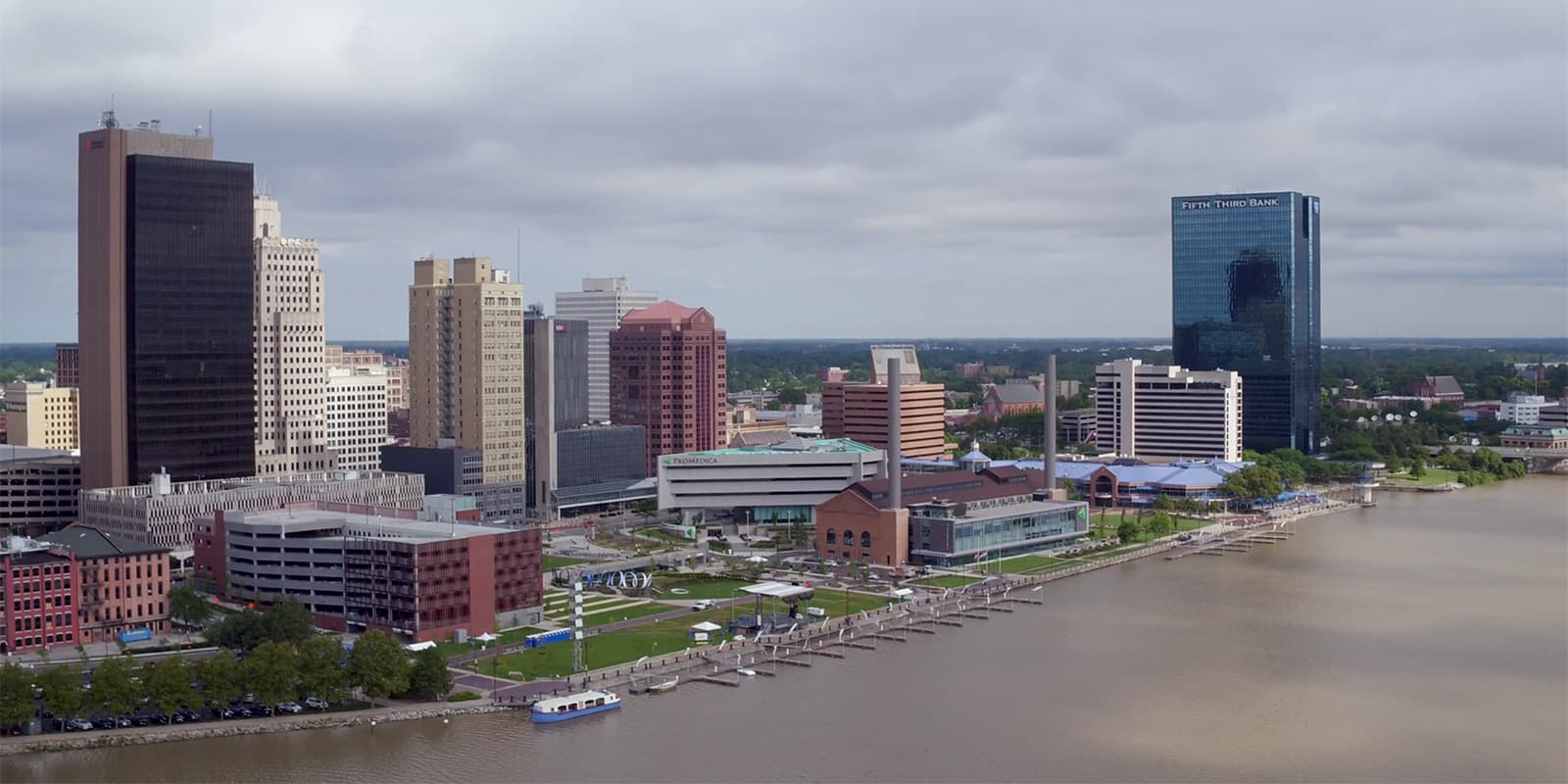 Skyline of Toledo, OH