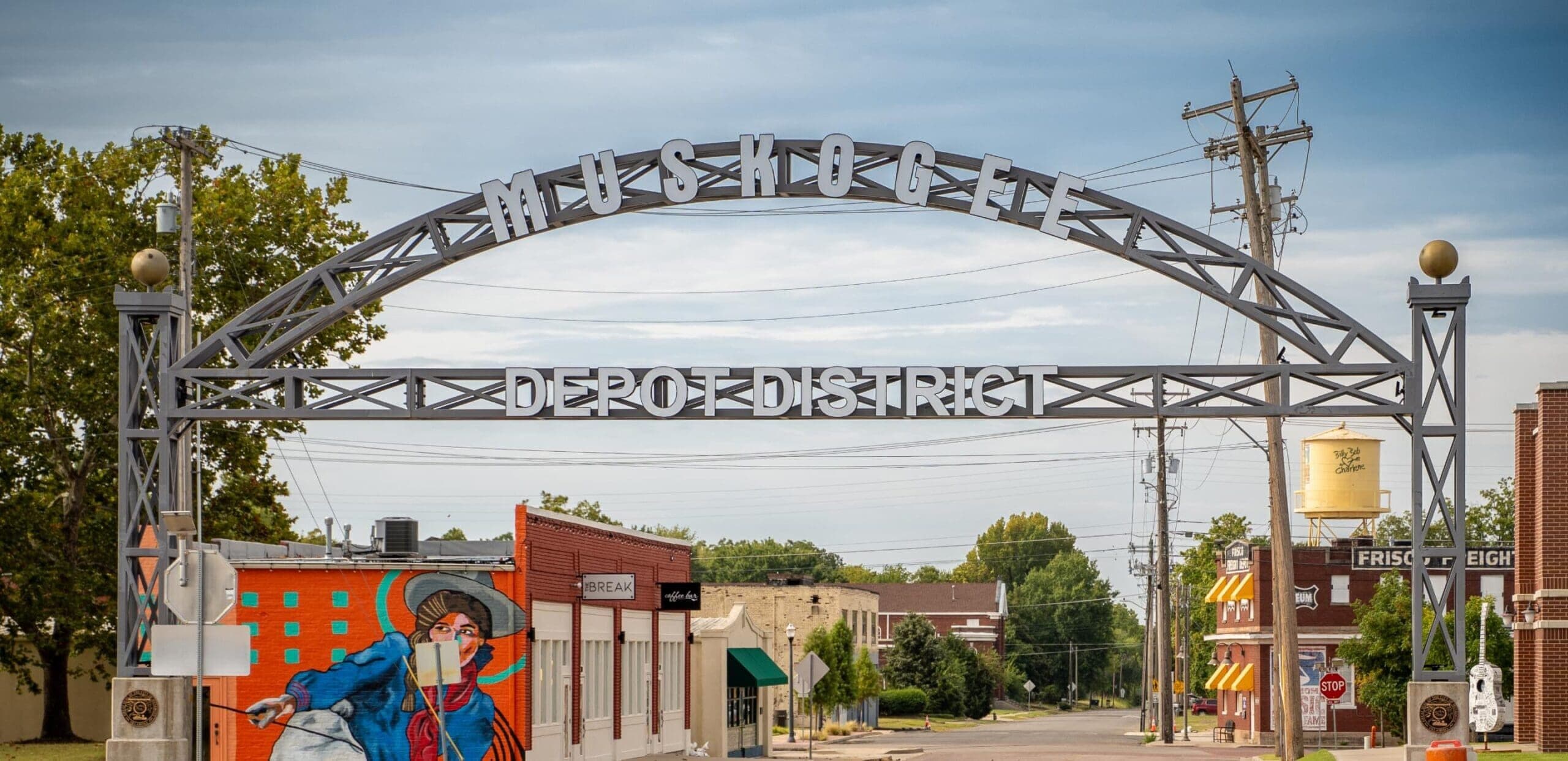 Skyline of Muskogee, OK