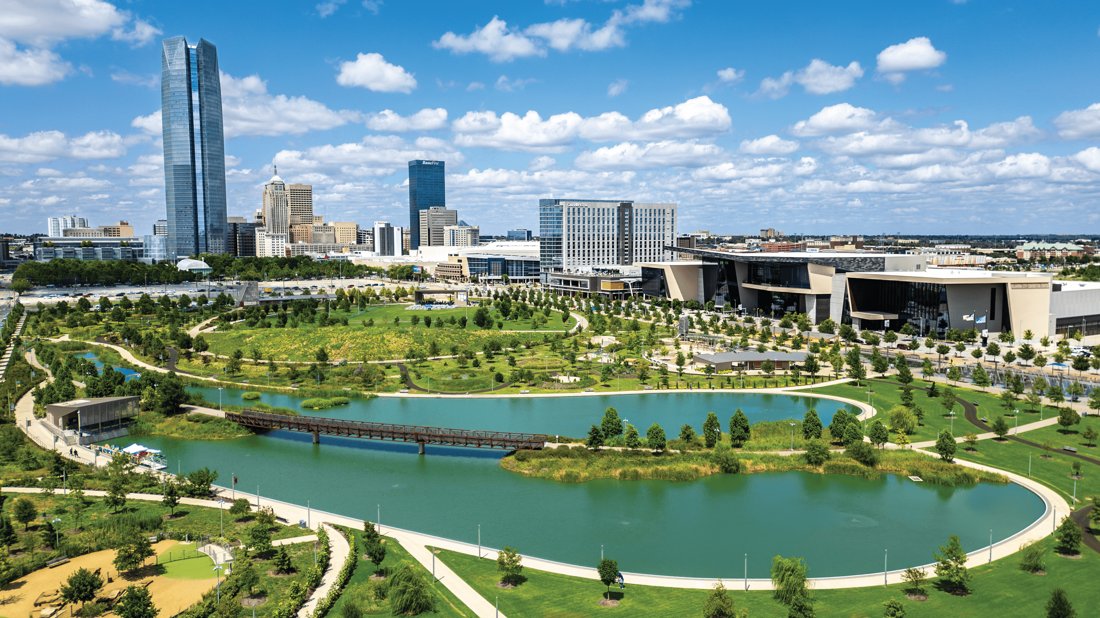 Skyline of Oklahoma City, OK