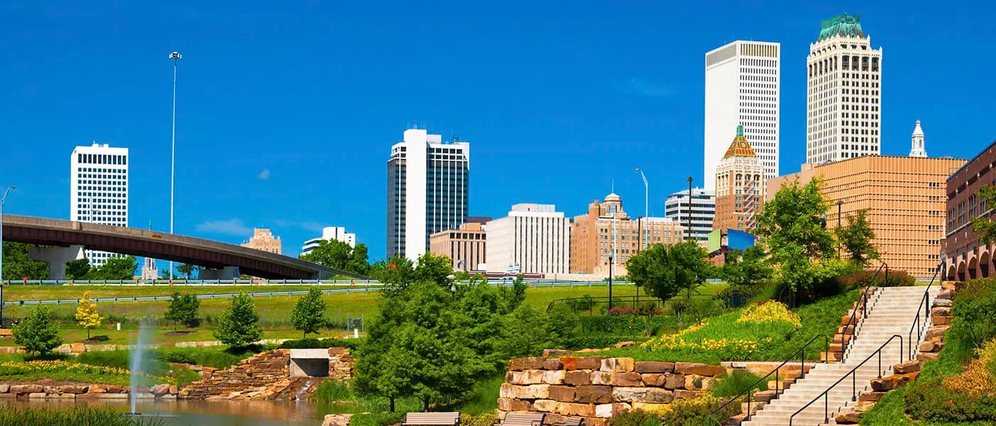 Skyline of Tulsa, OK
