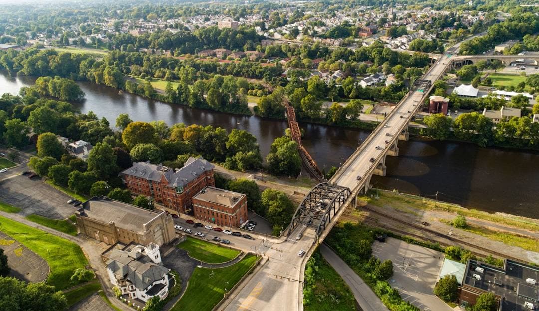 Skyline of Bethlehem, PA