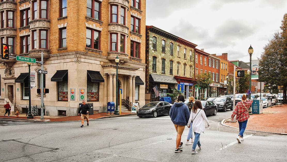 Skyline of Chester, PA