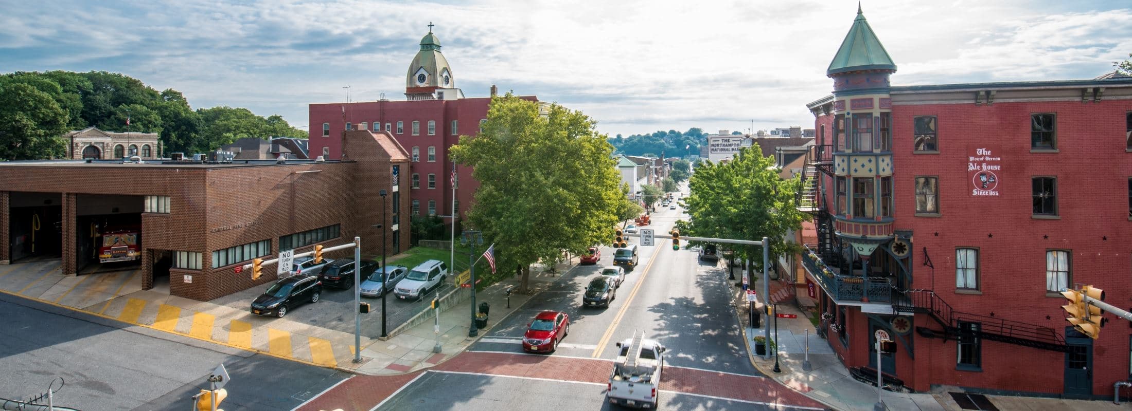 Skyline of Easton, PA
