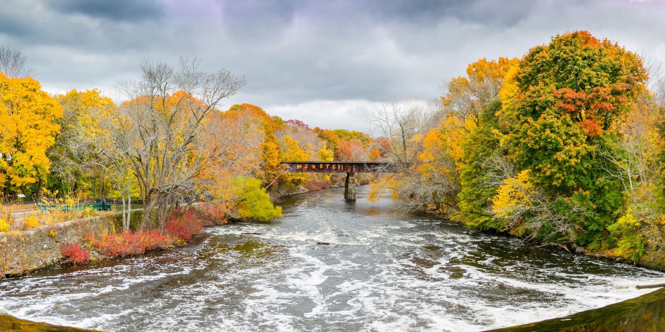 Skyline of Cumberland, RI