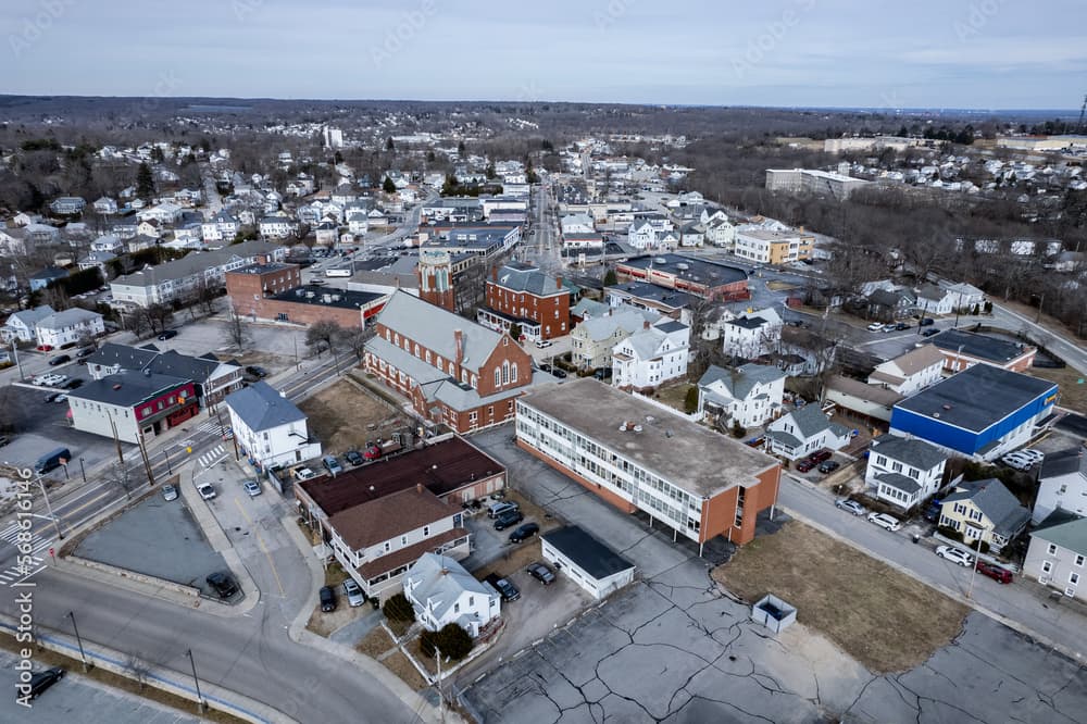 Skyline of West Warwick, RI