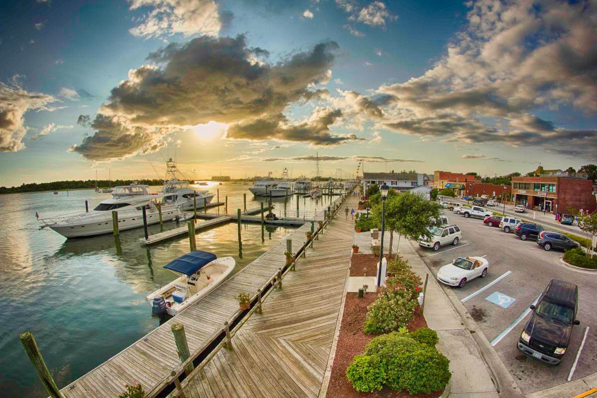 Skyline of Beaufort, SC