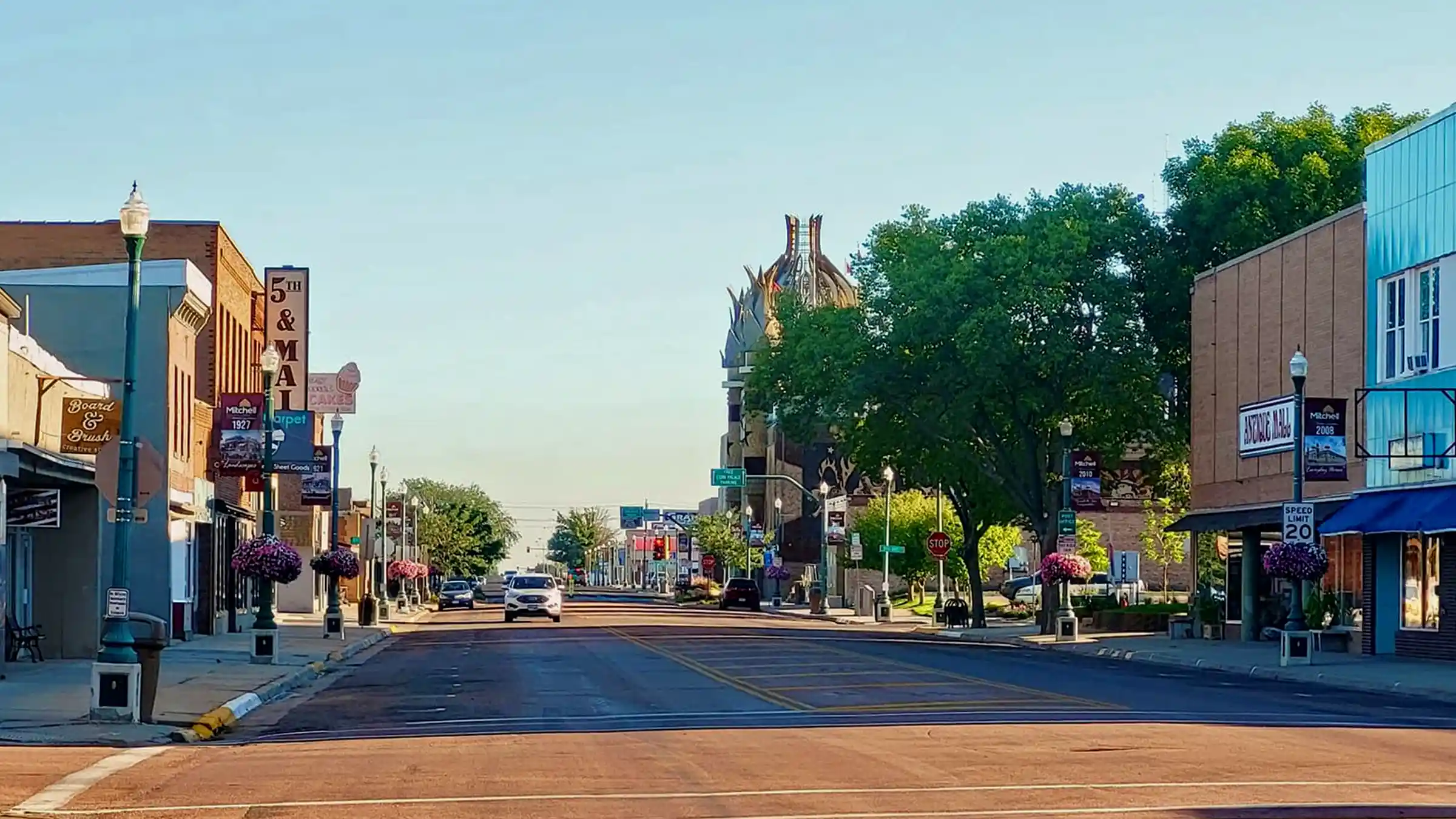 Skyline of Mitchell, SD