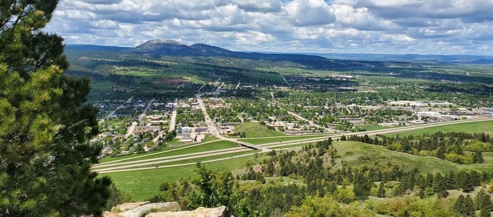 Skyline of Spearfish, SD