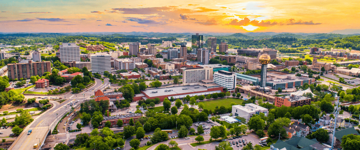 Skyline of Knoxville, TN