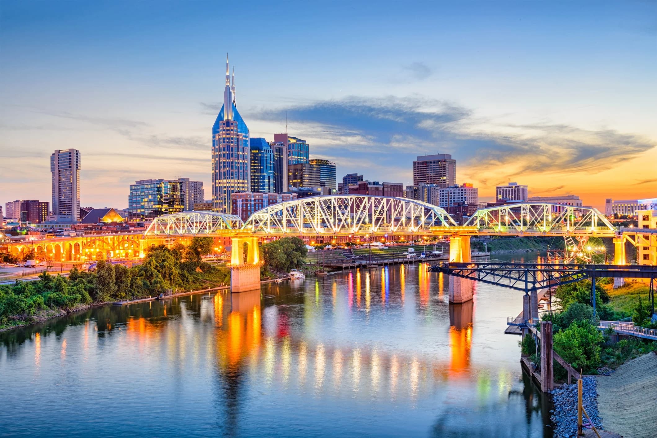 Skyline of Nashville, TN