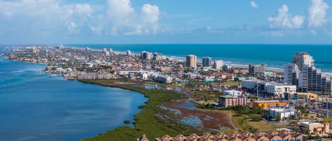 Skyline of Brownsville, TX