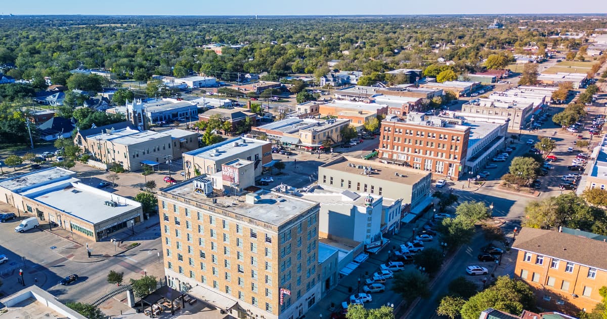 Skyline of Bryan, TX