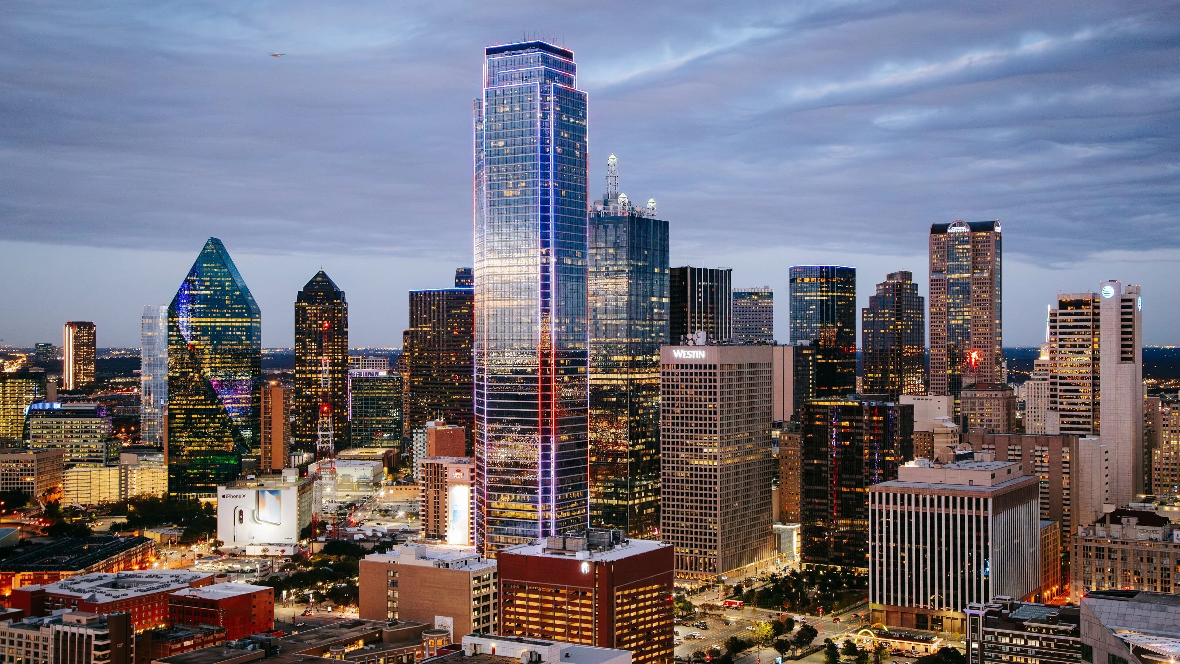 Skyline of Dallas, TX