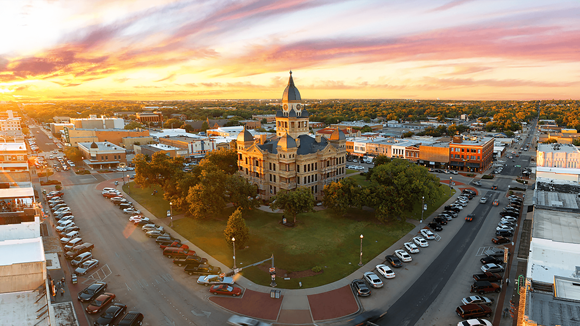 Skyline of Denton, TX