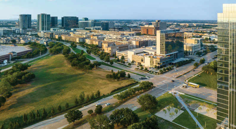Skyline of Plano, TX