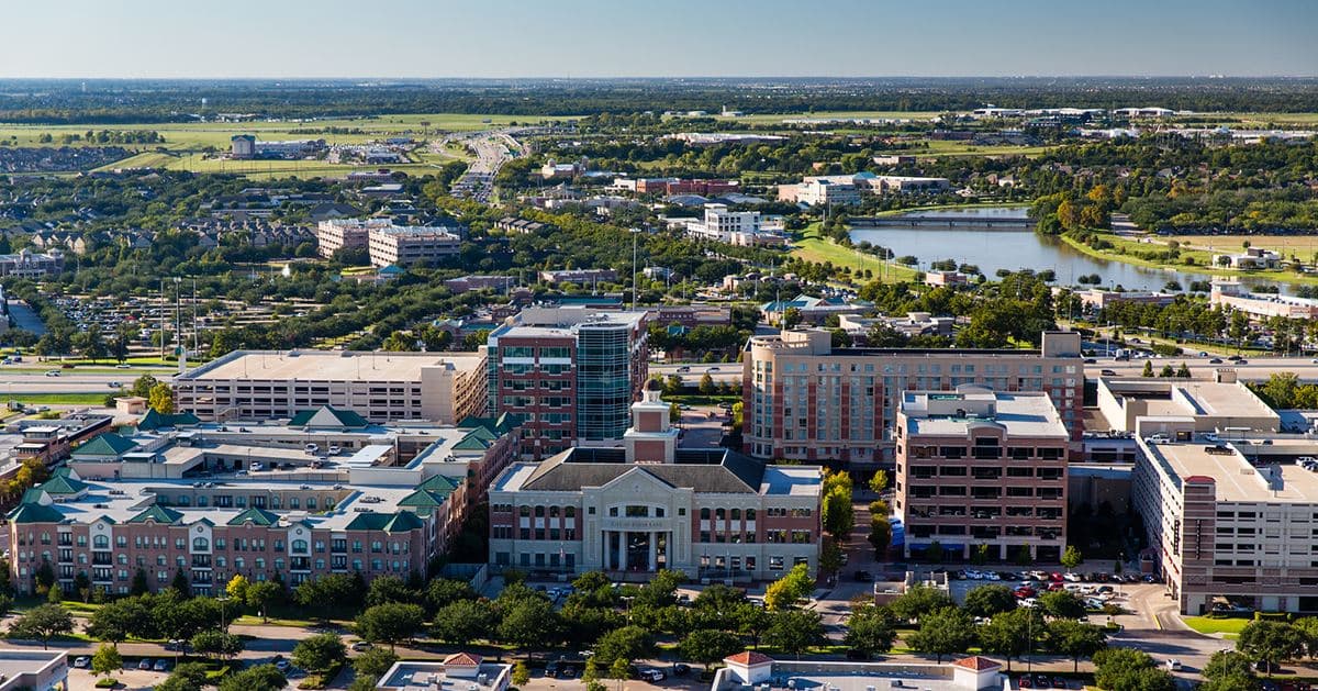 Skyline of Sugar Land, TX