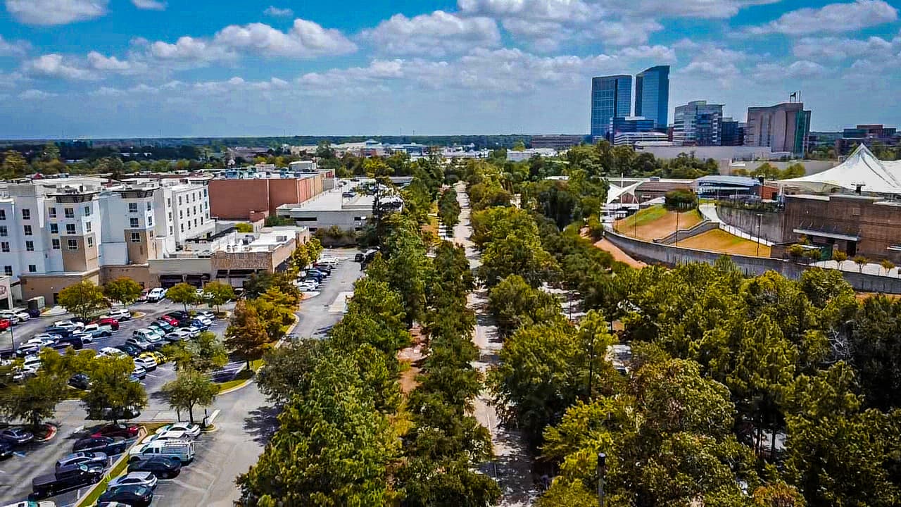 Skyline of The Woodlands, TX