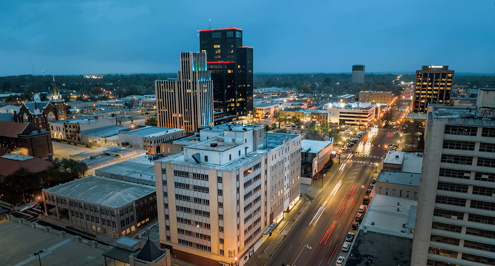 Skyline of Tyler, TX