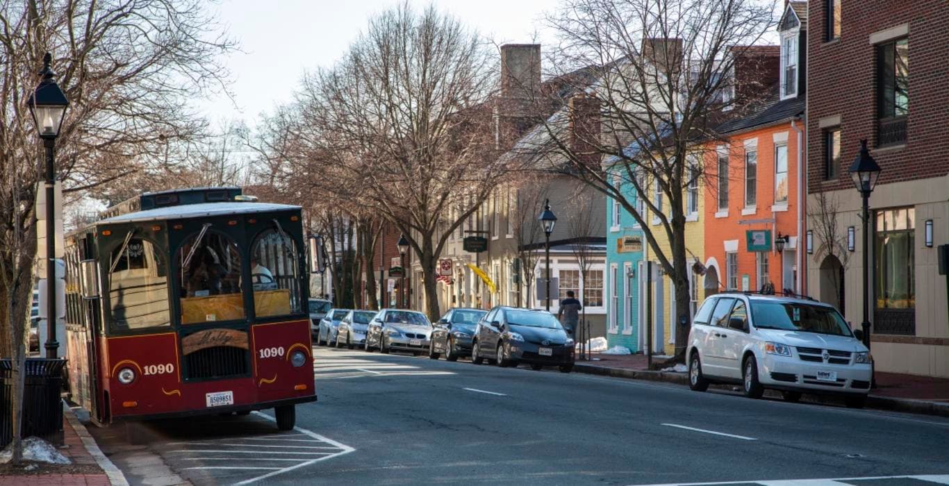 Skyline of Fredericksburg, VA