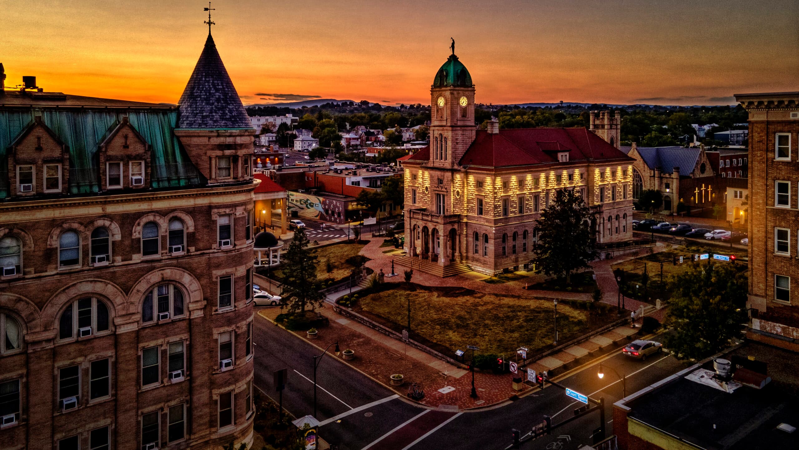 Skyline of Harrisonburg, VA