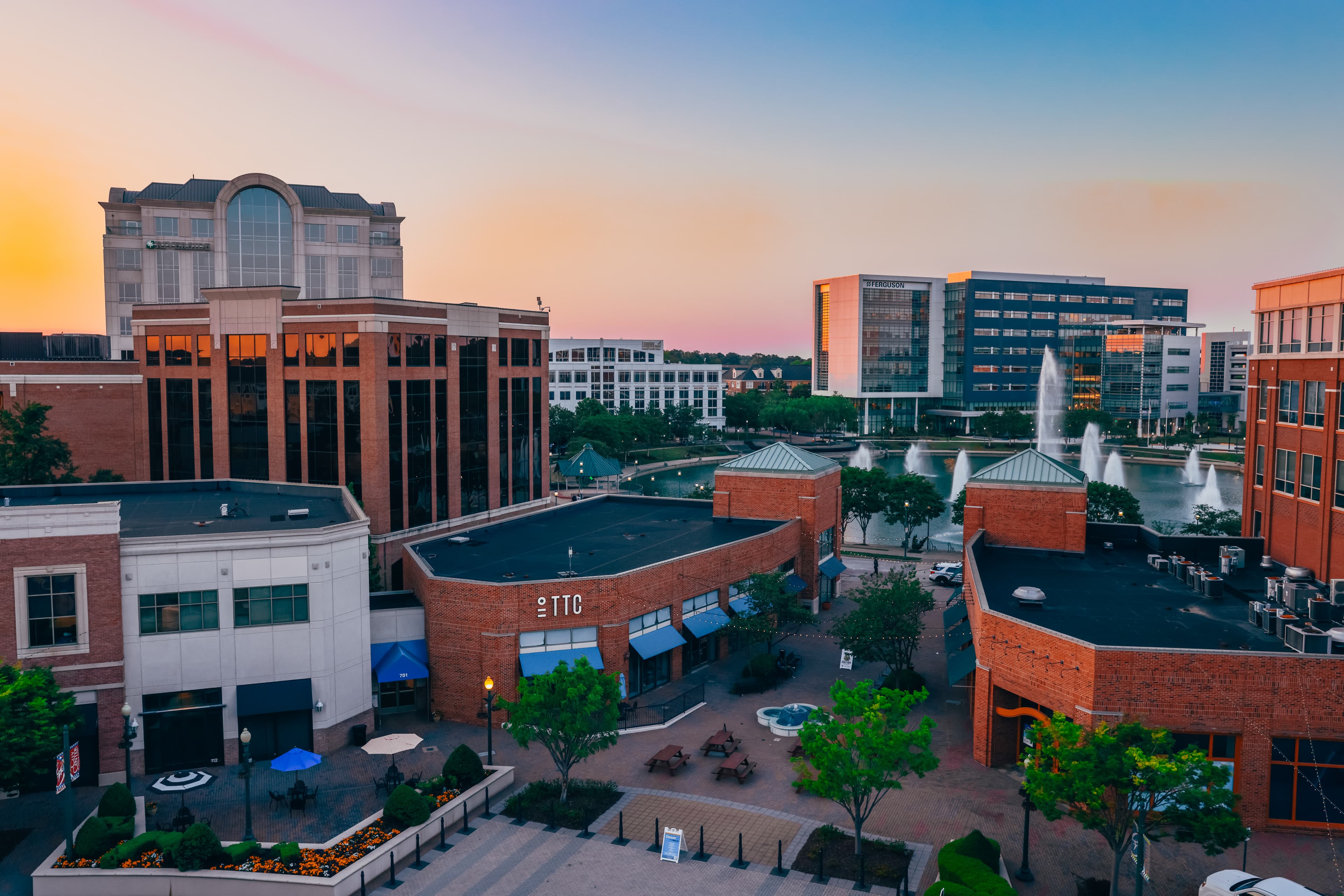 Skyline of Newport News, VA