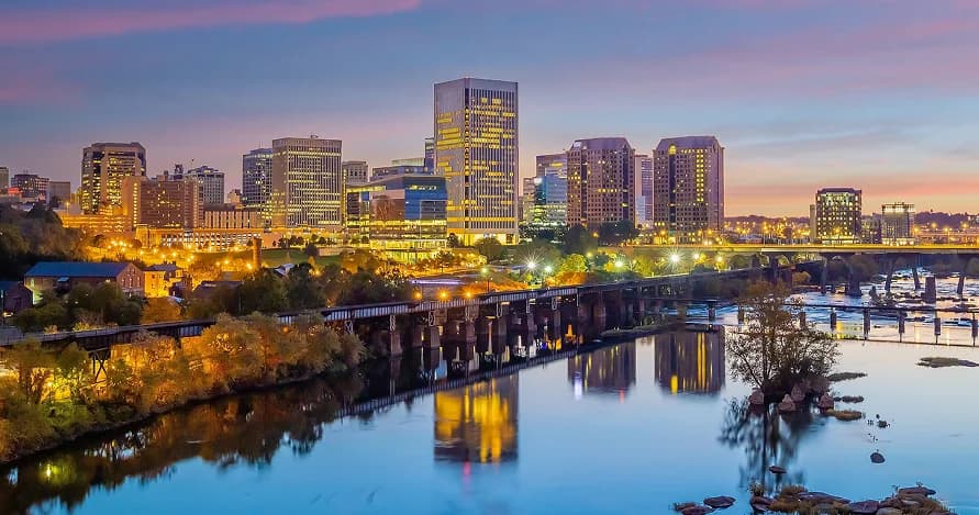 Skyline of Richmond, VA