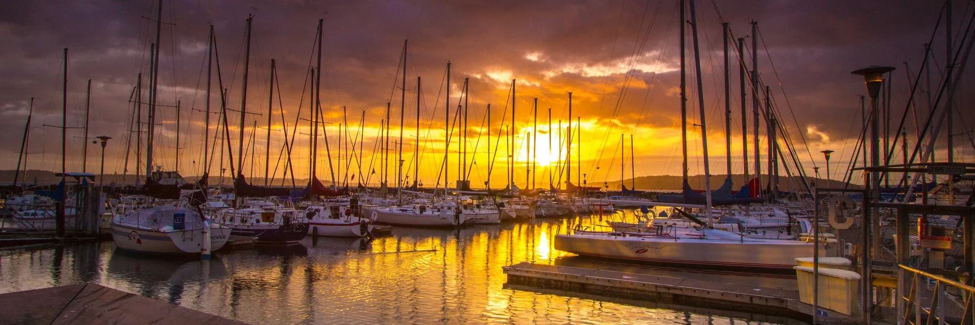 Skyline of Des Moines, WA