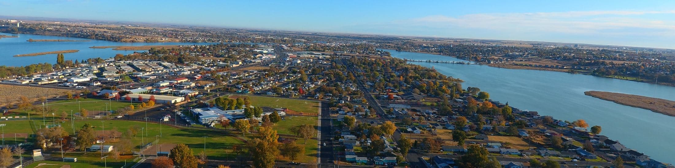 Skyline of Moses Lake, WA
