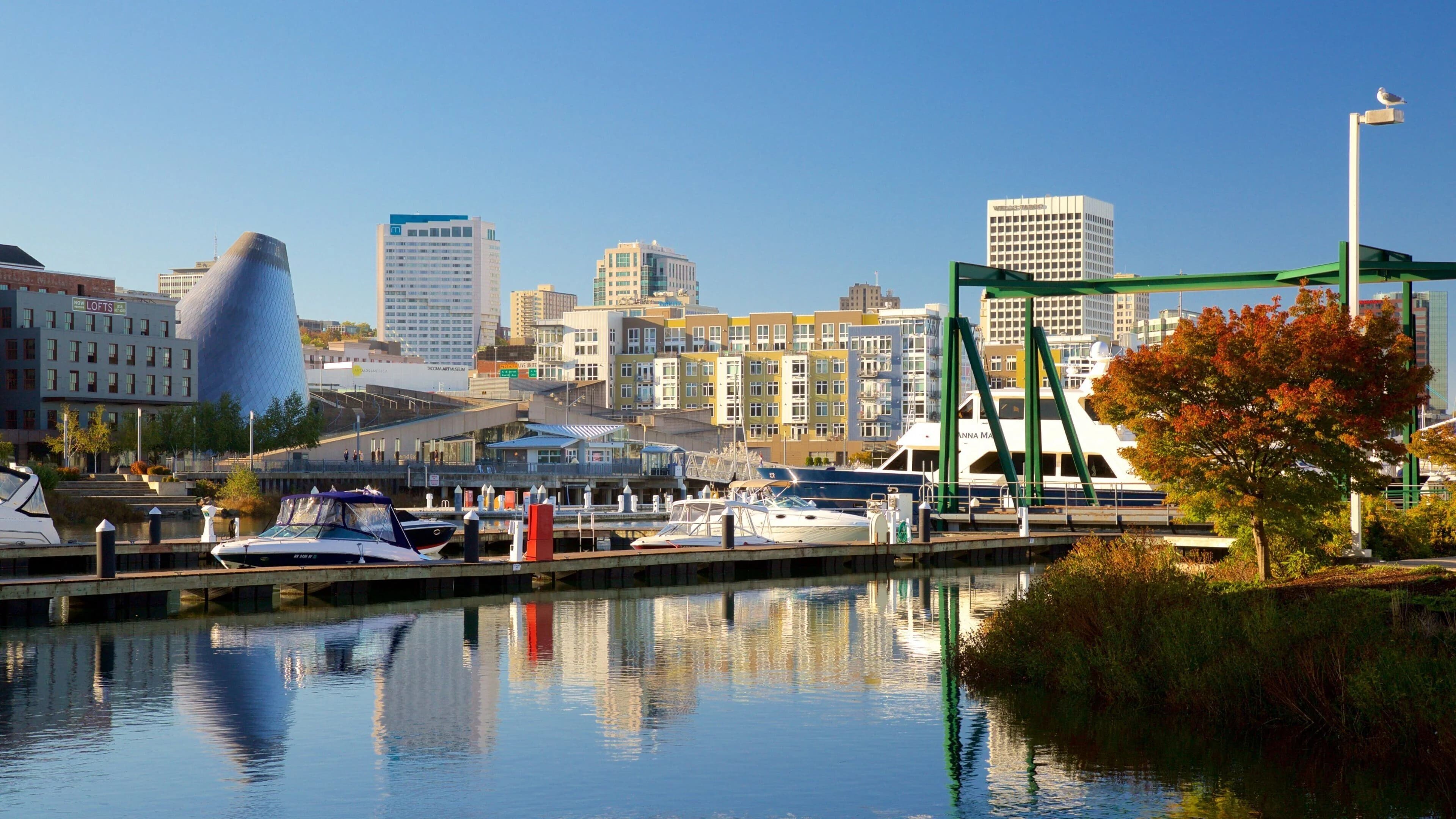Skyline of Tacoma, WA