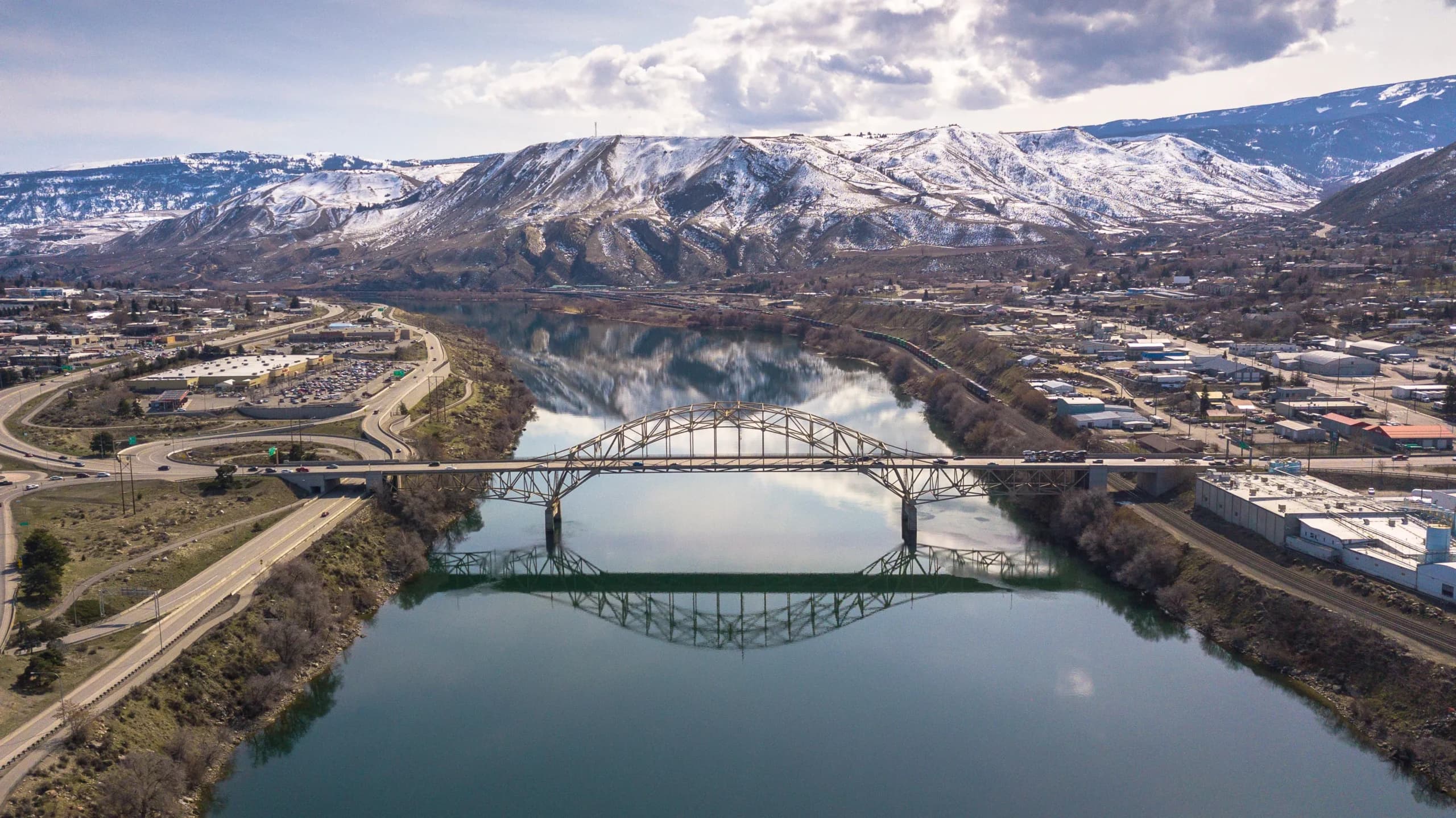 Skyline of Wenatchee, WA