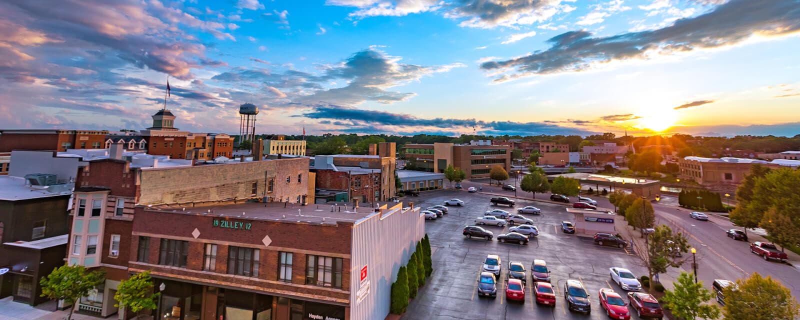 Skyline of Beloit, WI