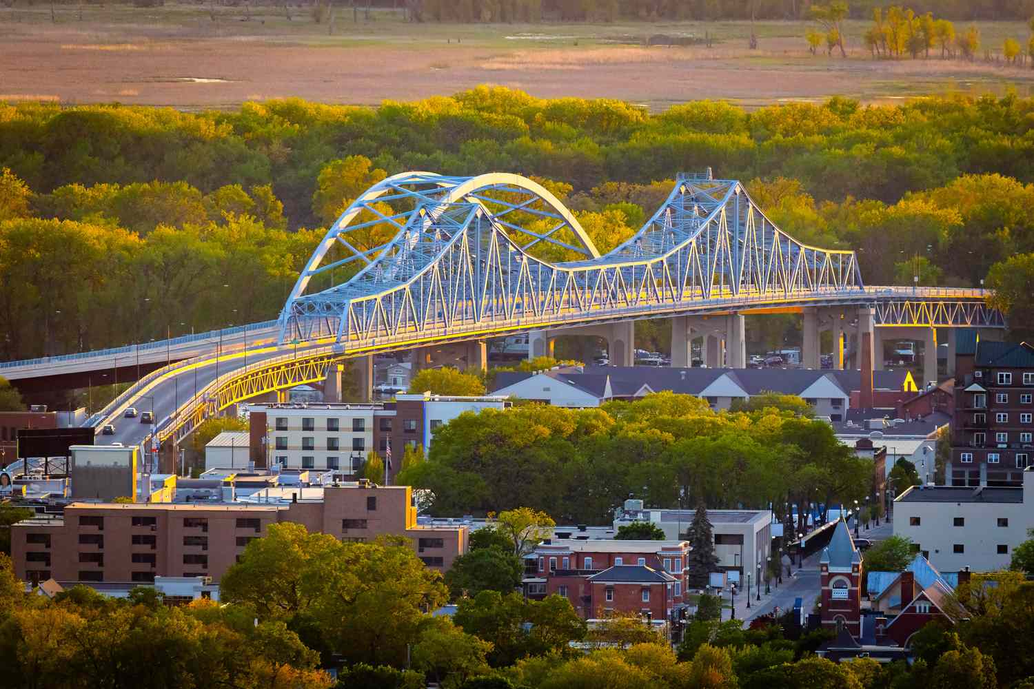 Skyline of La Crosse, WI
