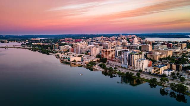 Skyline of Madison, WI