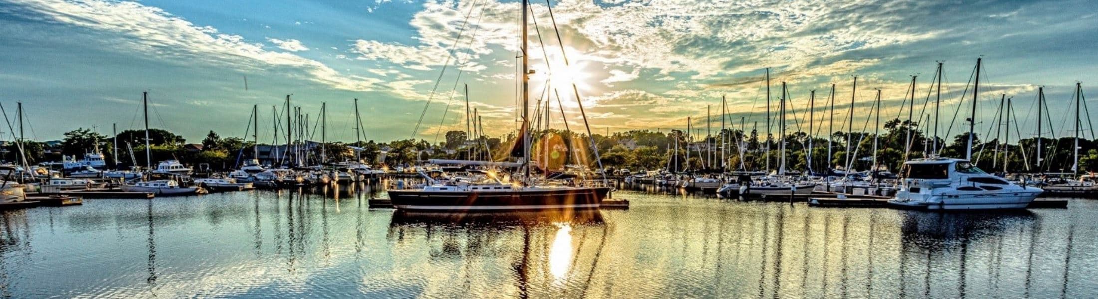 Skyline of Manitowoc, WI