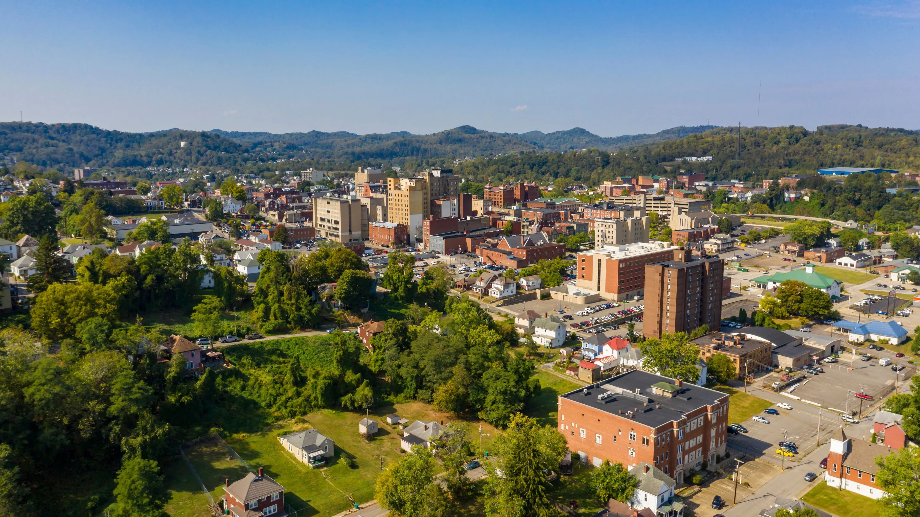 Skyline of Clarksburg, WV
