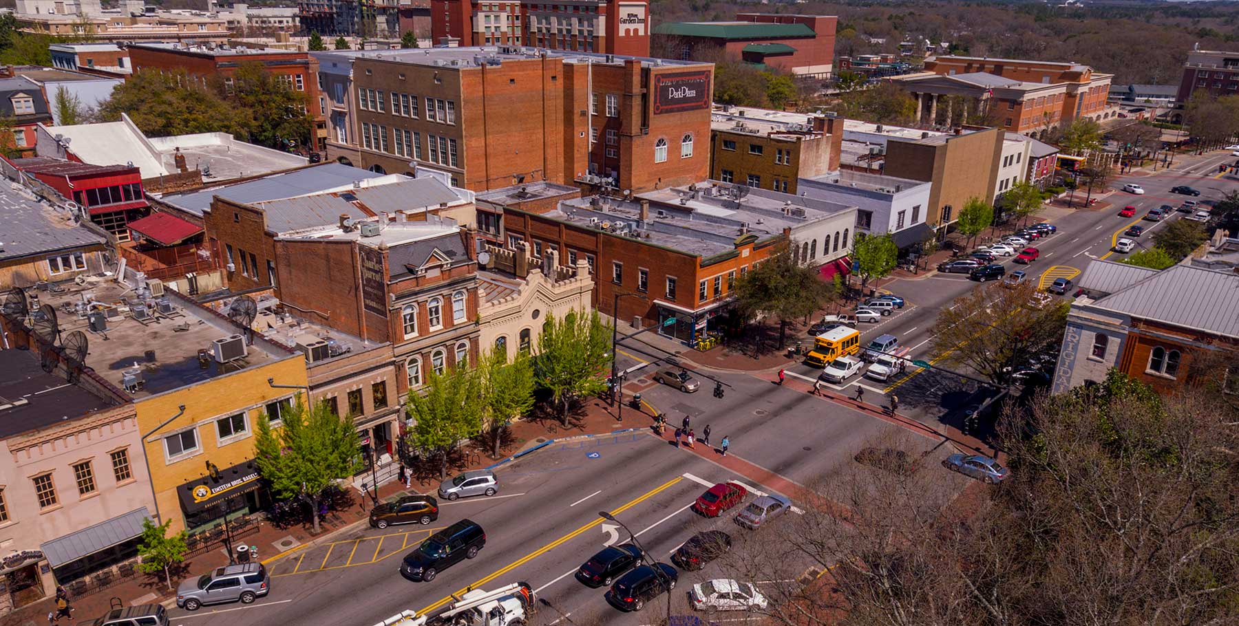 Skyline of Athens, GA
